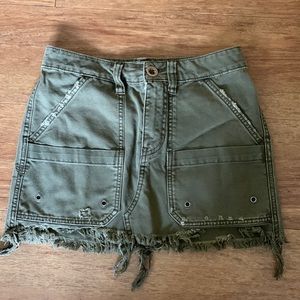 Free People mini skirt